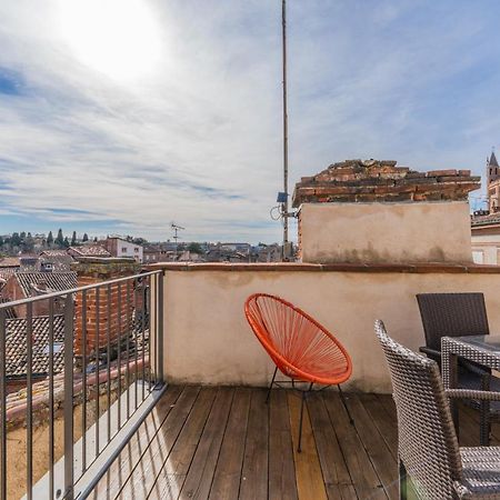 Ferienwohnung La Terrasse De La Piale Albi Exterior foto