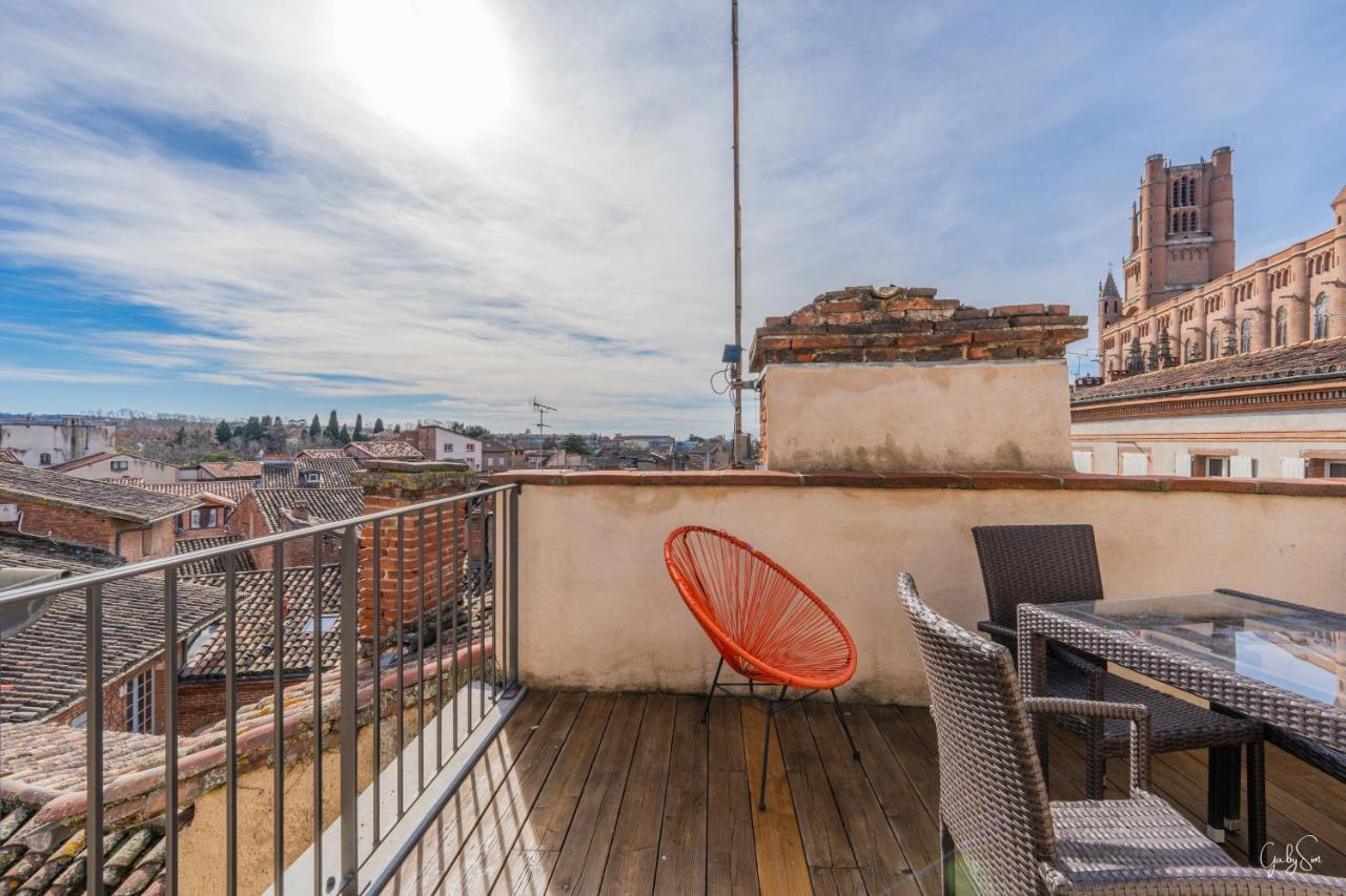 Ferienwohnung La Terrasse De La Piale Albi Exterior foto
